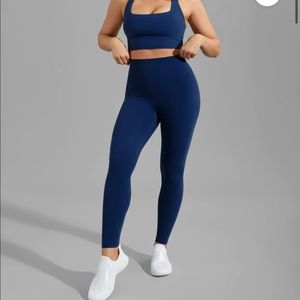 Buffbunny Rosa leggings navy size M